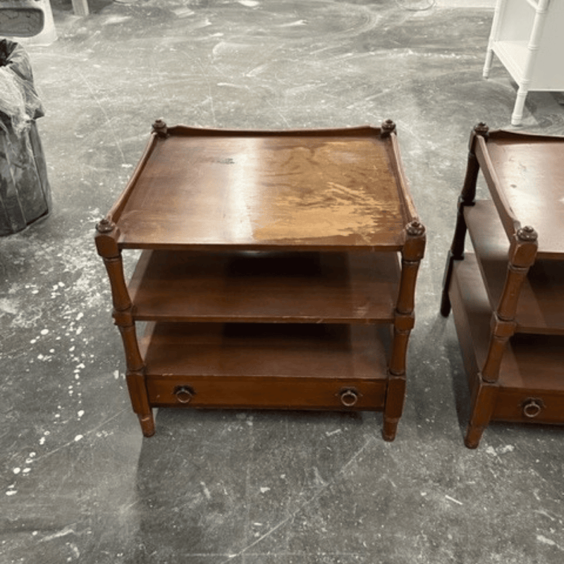 Cabinets & Storage Large End Tables or Nightstands - Custom Lacquered The Resplendent Home