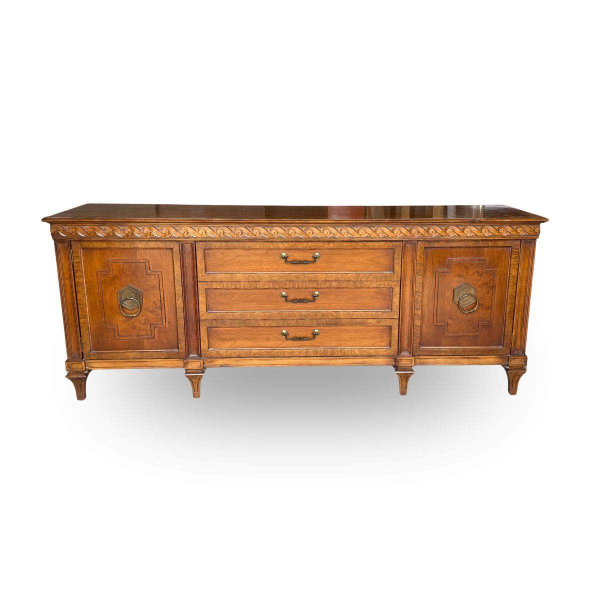 long vintage dresser Traditional - Custom Lacquered Primary color:light ivory Girls, spring is coming lx-WDRS374 Elegant lines