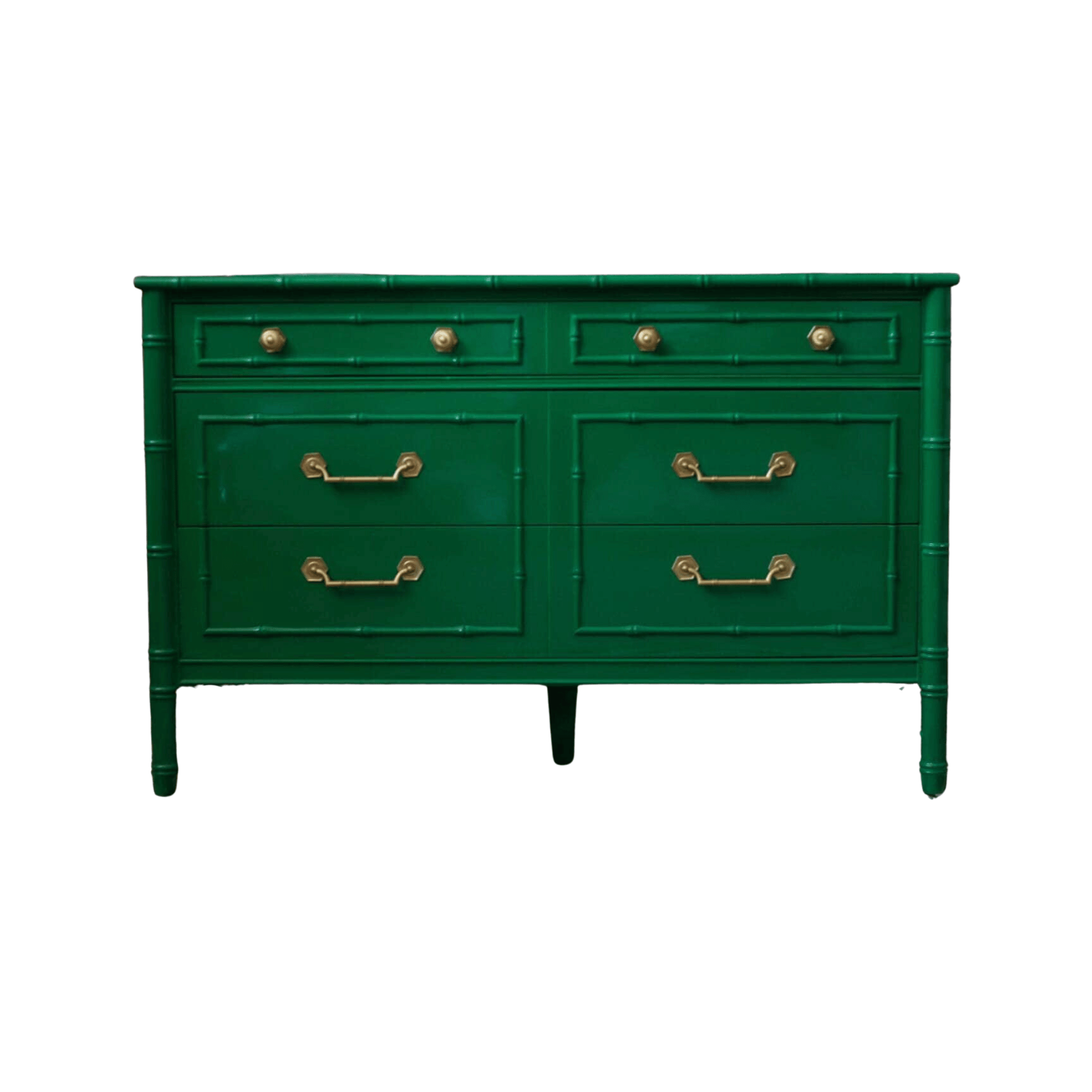 Vintage Thomasville Allegro Faux Bamboo Dresser Vintage Thomasville Allegro Faux Bamboo Dresser