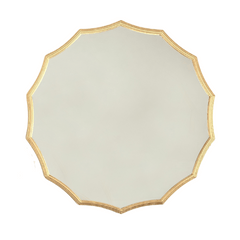 Framed Gold Mirror