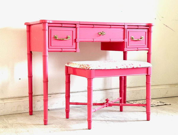 Vintage Makeup Vanity - Ready To Ship The Resplendent Home