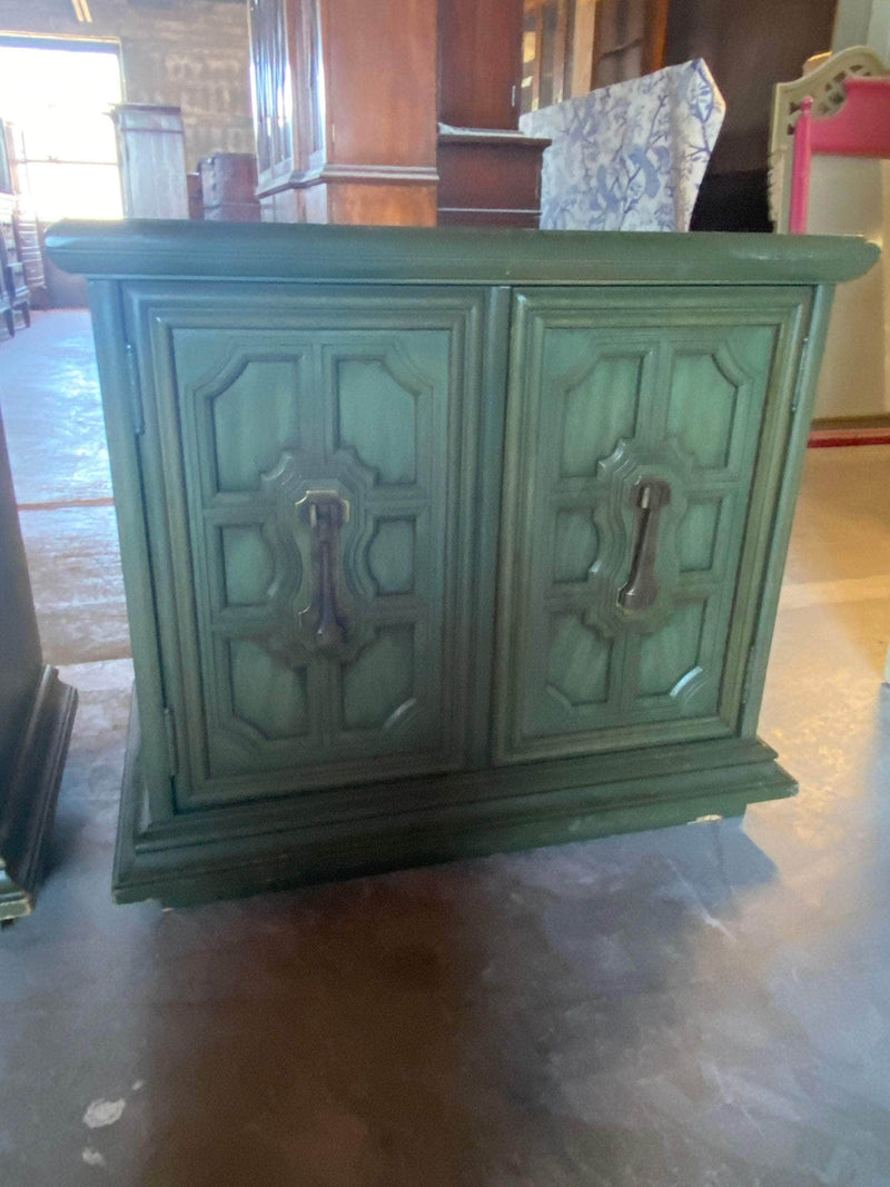 Carved Front Nightstands - Custom Lacquer The Resplendent Home
