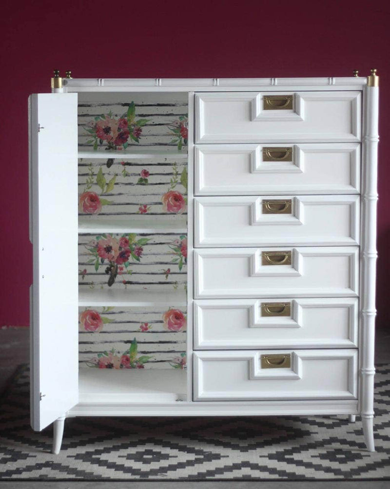 Stanley Tallboy Armoire - Custom Lacquer The Resplendent Home