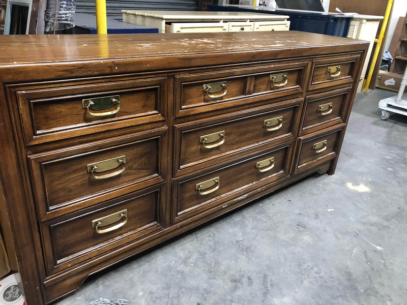 Thomasville Campaign Dresser - Custom lacquered The Resplendent Home