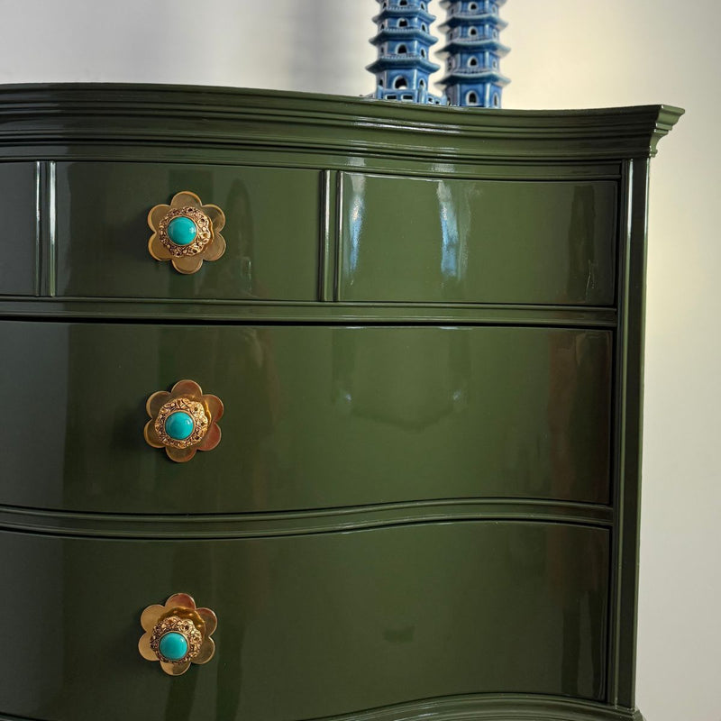 Extra Tall/Oversized Olive Green Tallboy - Ready To Ship