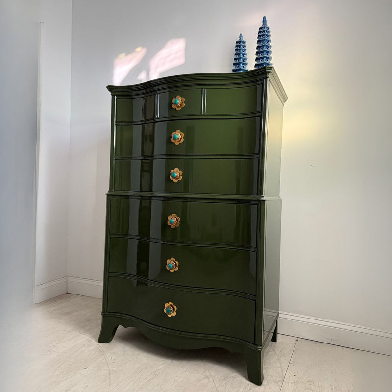 Extra Tall/Oversized Olive Green Tallboy - Ready To Ship