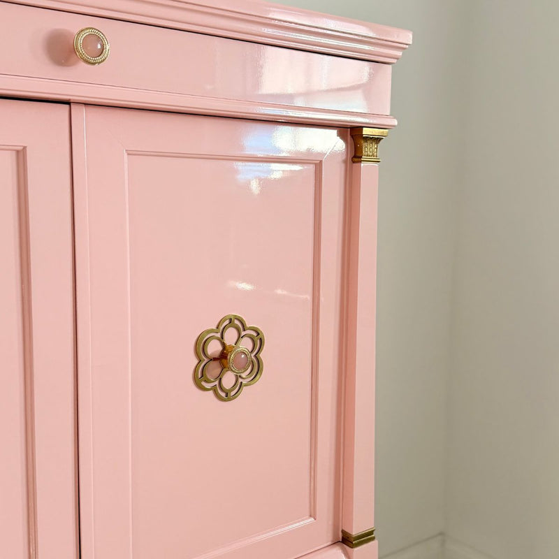 Worlds Prettiest Armoire in Salmonberry