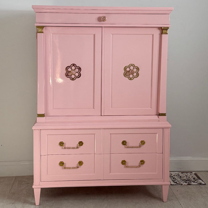 Worlds Prettiest Armoire in Salmonberry