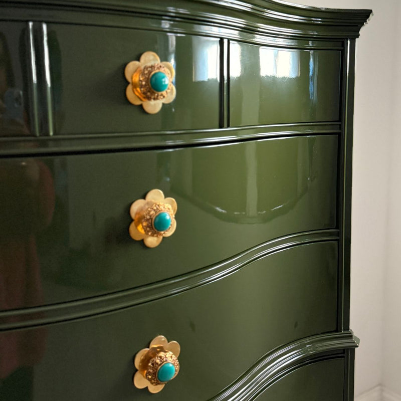 Extra Tall/Oversized Olive Green Tallboy - Ready To Ship