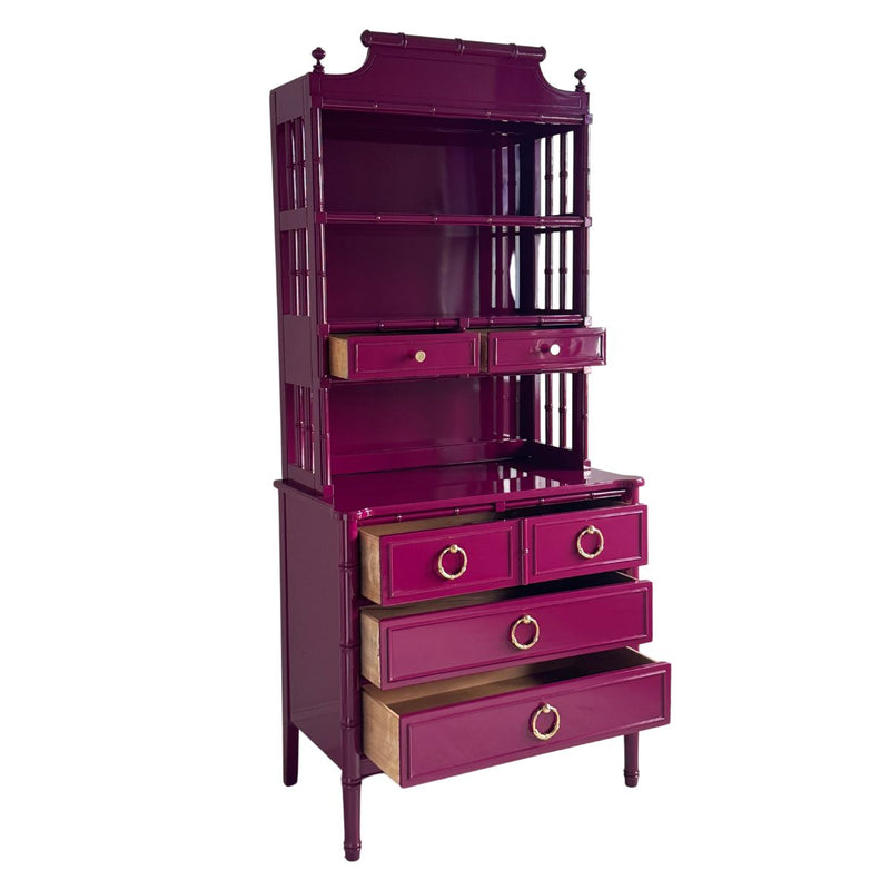 Shangrila Hutch in Ruby - Ready To Ship