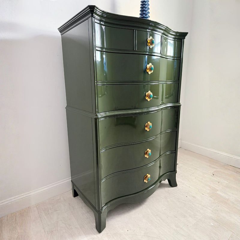Extra Tall/Oversized Olive Green Tallboy - Ready To Ship
