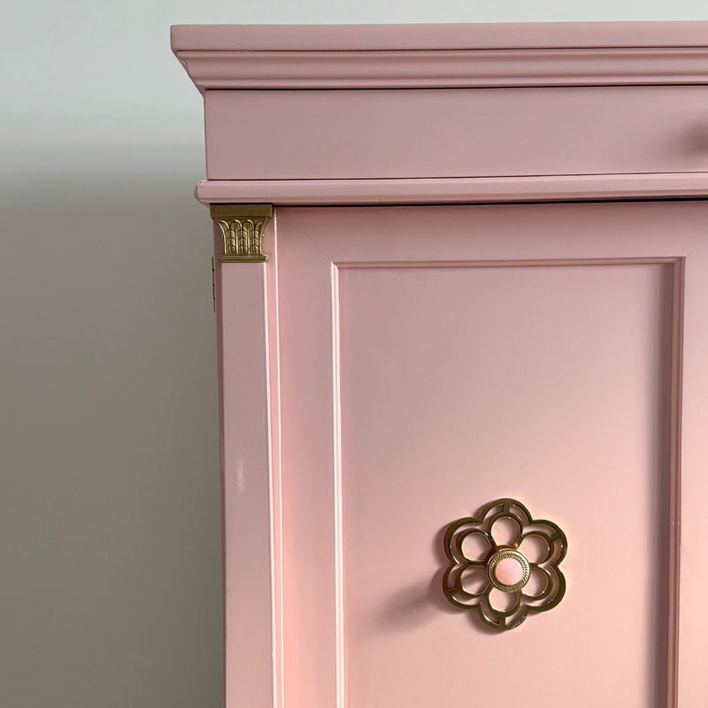 Worlds Prettiest Armoire in Salmonberry