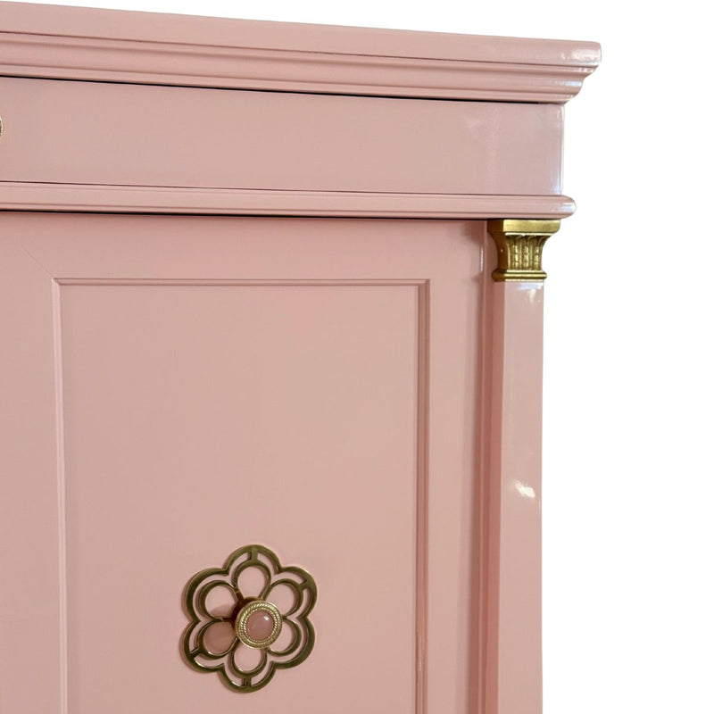 Worlds Prettiest Armoire in Salmonberry
