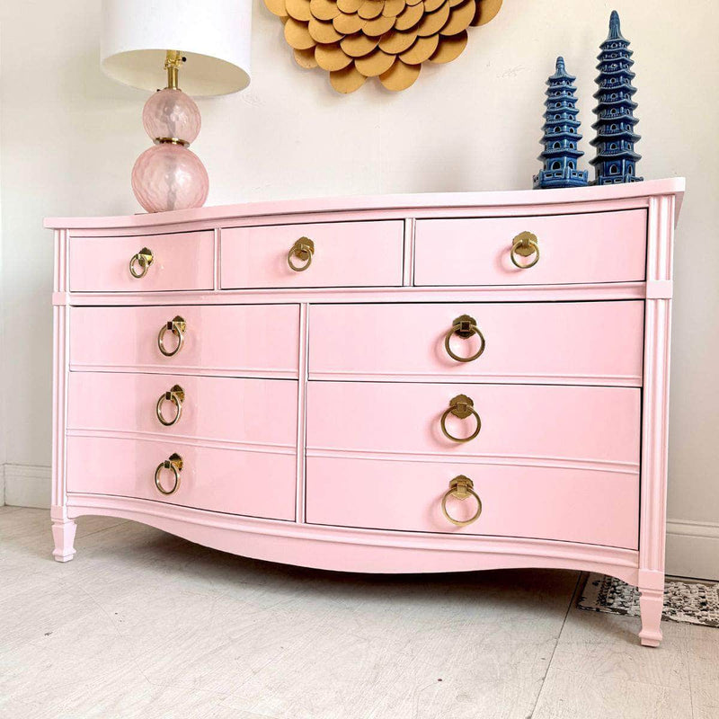 9 Drawer Dresser in Salmonberry - Ready To Ship The Resplendent Home