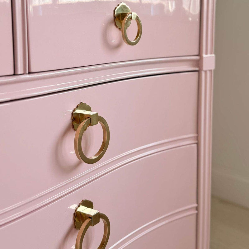 9 Drawer Dresser in Salmonberry - Ready To Ship The Resplendent Home