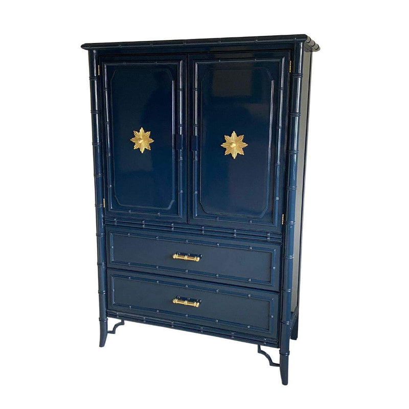 Armoire in Naval - Ready To Ship The Resplendent Crow