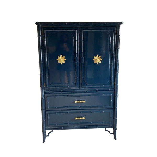Armoire in Naval - Ready To Ship The Resplendent Crow