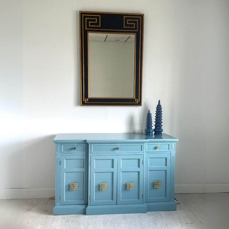Breakfront Buffet in Oval Room Blue The Resplendent Crow
