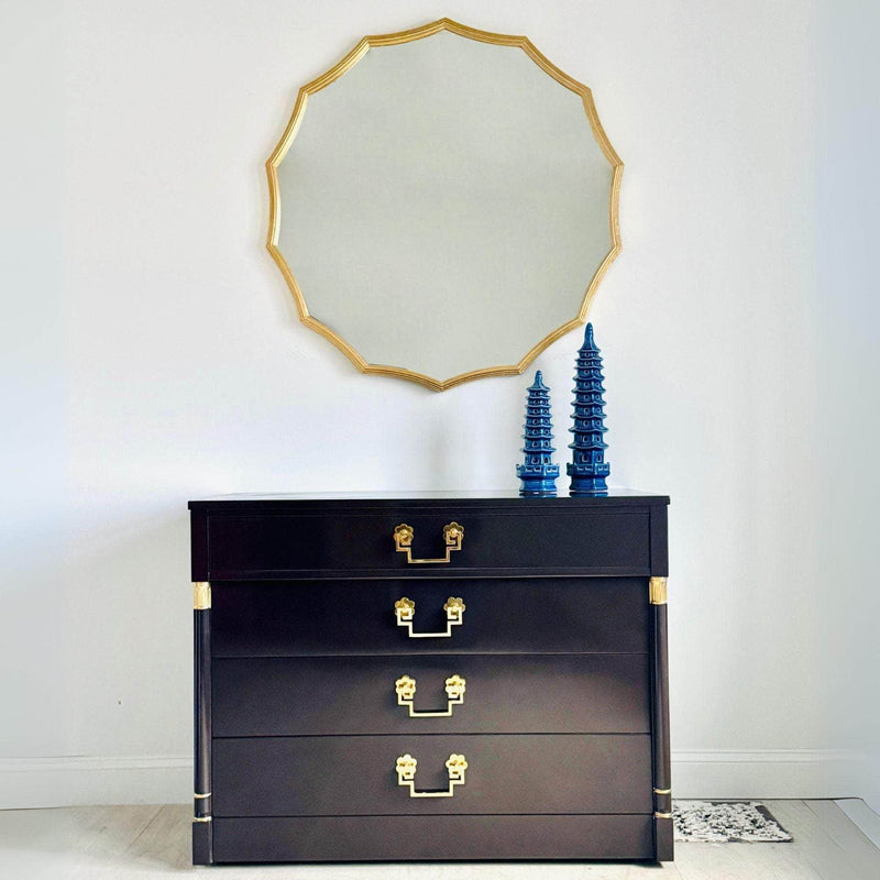 Cabinets & Storage Four Drawer Chest in Chocolate - Ready To Ship The Resplendent Crow