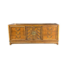 Oversized Chinoiserie Credenza - Custom Lacquered