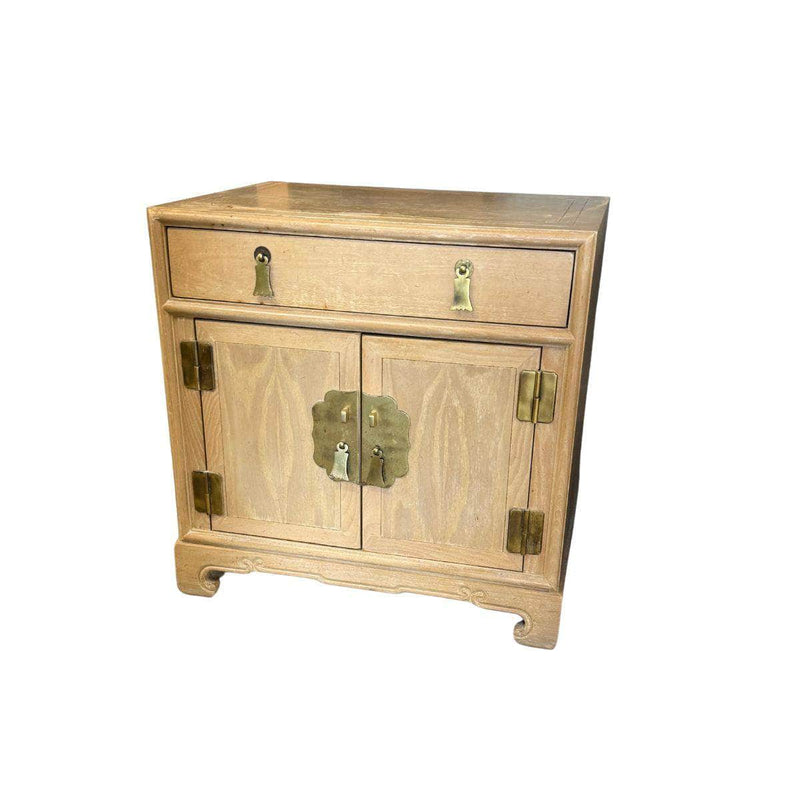 Cabinets & Storage Pair of Nightstands - Custom Lacquered The Resplendent Crow