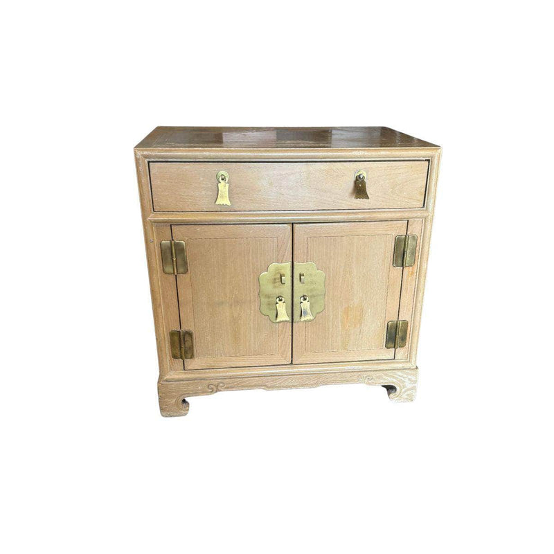 Cabinets & Storage Pair of Nightstands - Custom Lacquered The Resplendent Crow