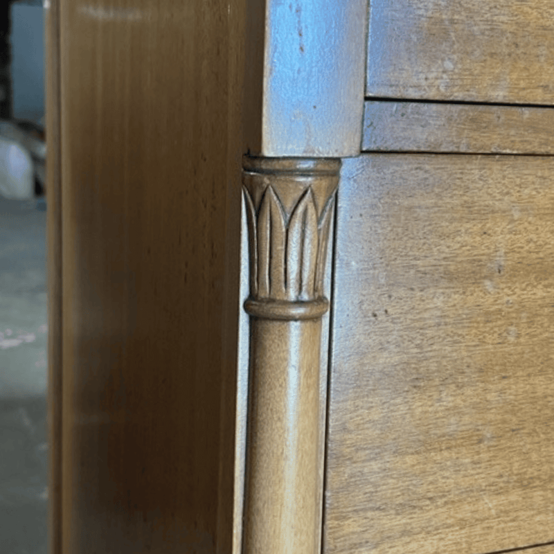 Cabinets & Storage Rway Vintage Nightstands - Custom Lacquered The Resplendent Crow