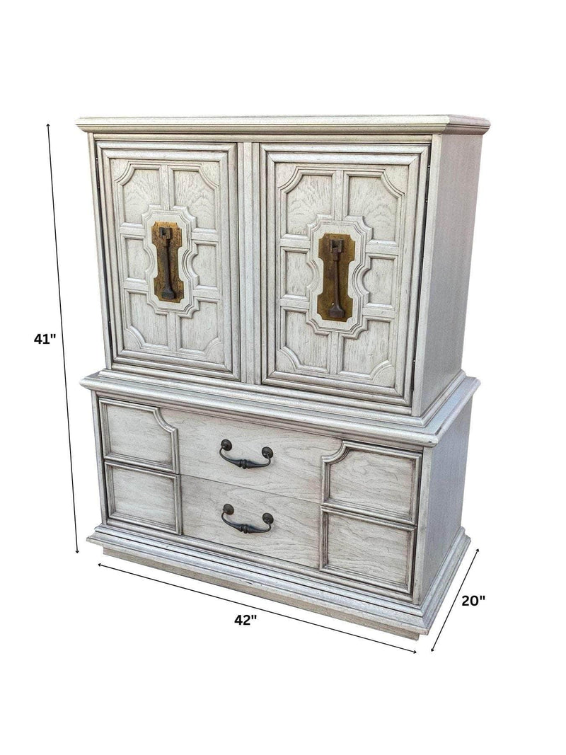 Cabinets & Storage Stanley Tallboy Armoire - Lacquered The Resplendent Crow