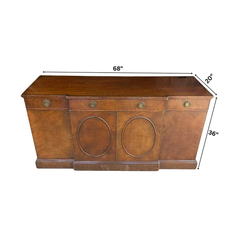 Cabinets & Storage Traditional Credenza - Custom Lacquered The Resplendent Crow
