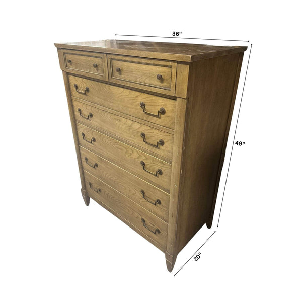 Cabinets & Storage Traditional Tallboy Dresser - Custom Lacquered The Resplendent Crow