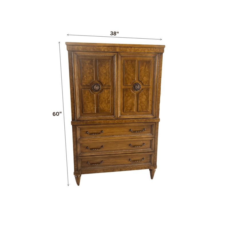 Cabinets & Storage Traditional Tallboy or Armoire - Custom Lacquered The Resplendent Home