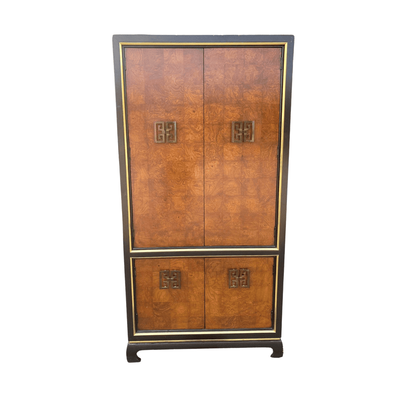 Cabinets & Storage Vintage Asian style Armoire - Custom Lacquered The Resplendent Home