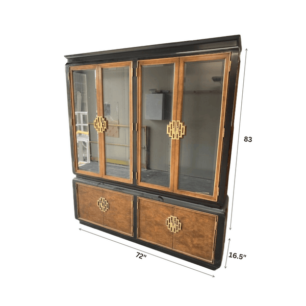 China Cabinets & Hutches Century Chin Hua China Cabinet - Custom Lacquered The Resplendent Home