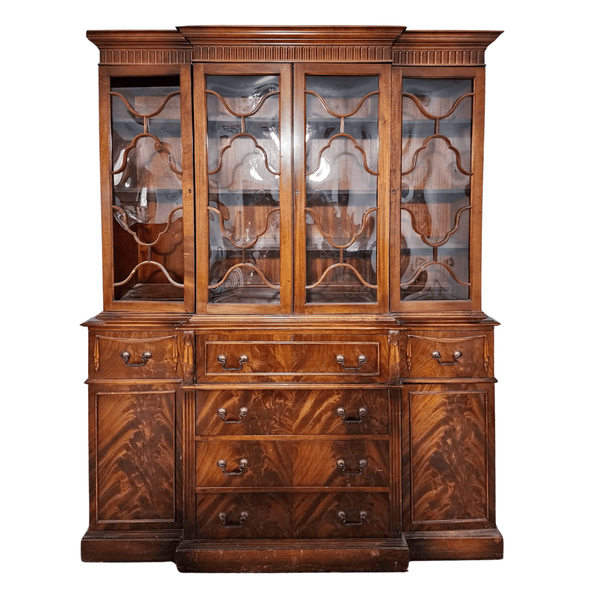 China Cabinets & Hutches China Cabinet - Custom Lacquered The Resplendent Crow