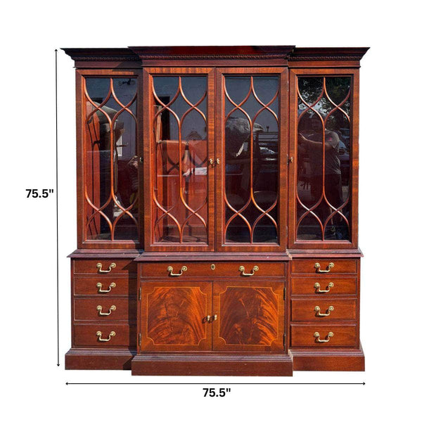 China Cabinets & Hutches China Cabinet - Custom Lacquered The Resplendent Crow