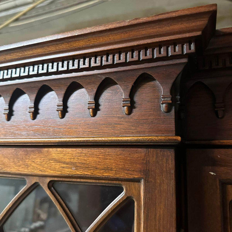 China Cabinets & Hutches Fretwork China Cabinet - Custom Lacquered The Resplendent Home