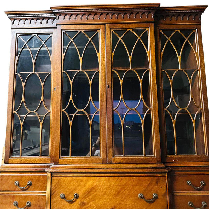 China Cabinets & Hutches Fretwork China Cabinet - Custom Lacquered The Resplendent Home