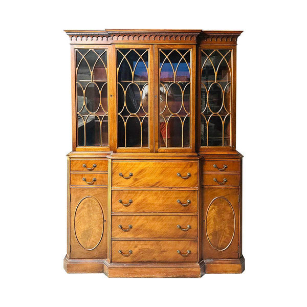China Cabinets & Hutches Fretwork China Cabinet - Custom Lacquered The Resplendent Home