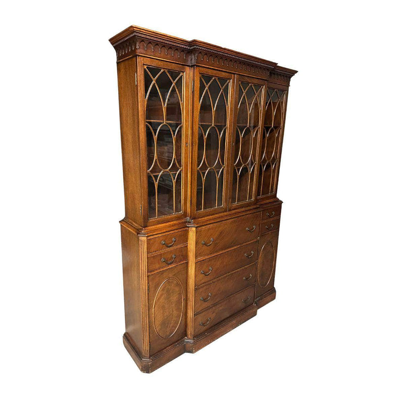 China Cabinets & Hutches Fretwork China Cabinet - Custom Lacquered The Resplendent Home
