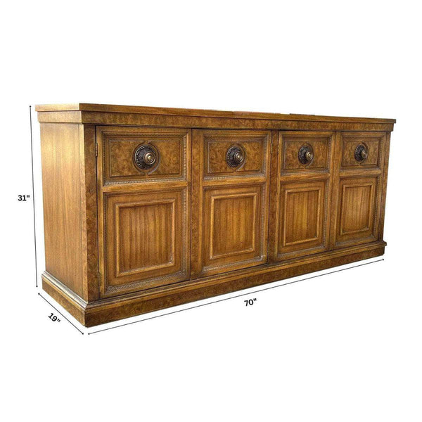Classic Traditional Buffet - Lacquered The Resplendent Crow