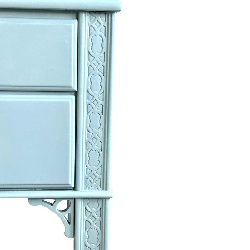 Desk Executive Desk with Fretwork - Ready To Ship The Resplendent Crow