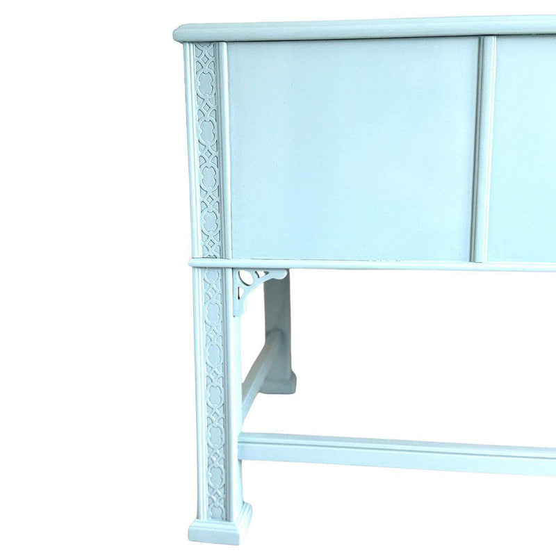 Desk Executive Desk with Fretwork - Ready To Ship The Resplendent Crow