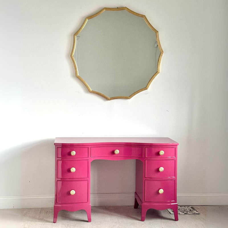 Desk Hot Pink Desk - Ready To Ship The Resplendent Crow