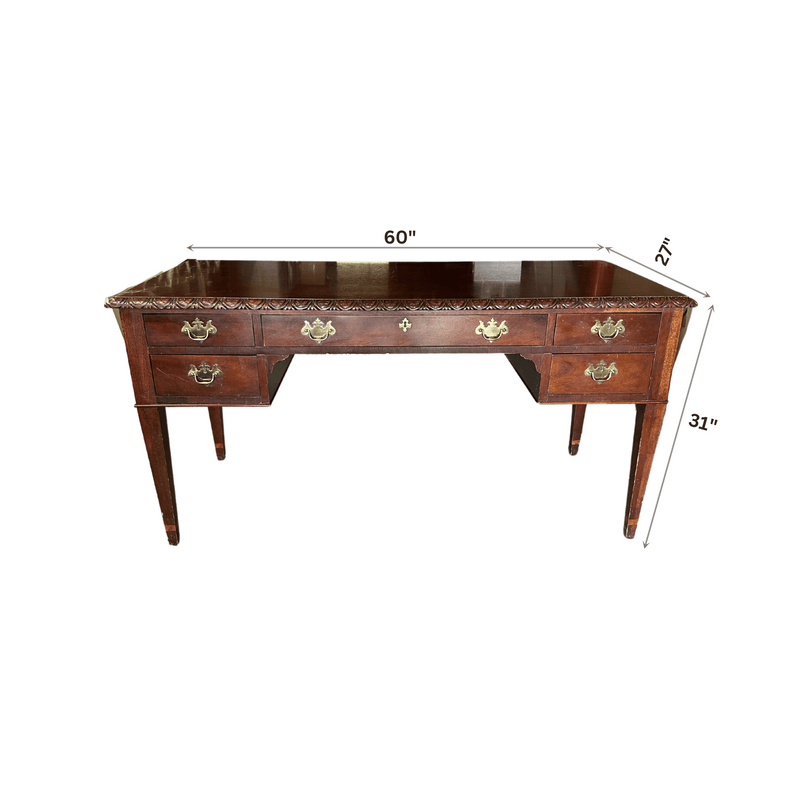Desks Baker Furniture Desk - Custom Lacquered The Resplendent Crow