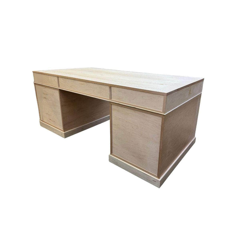 Desks Executive Campaign Desk - Lacquered The Resplendent Crow