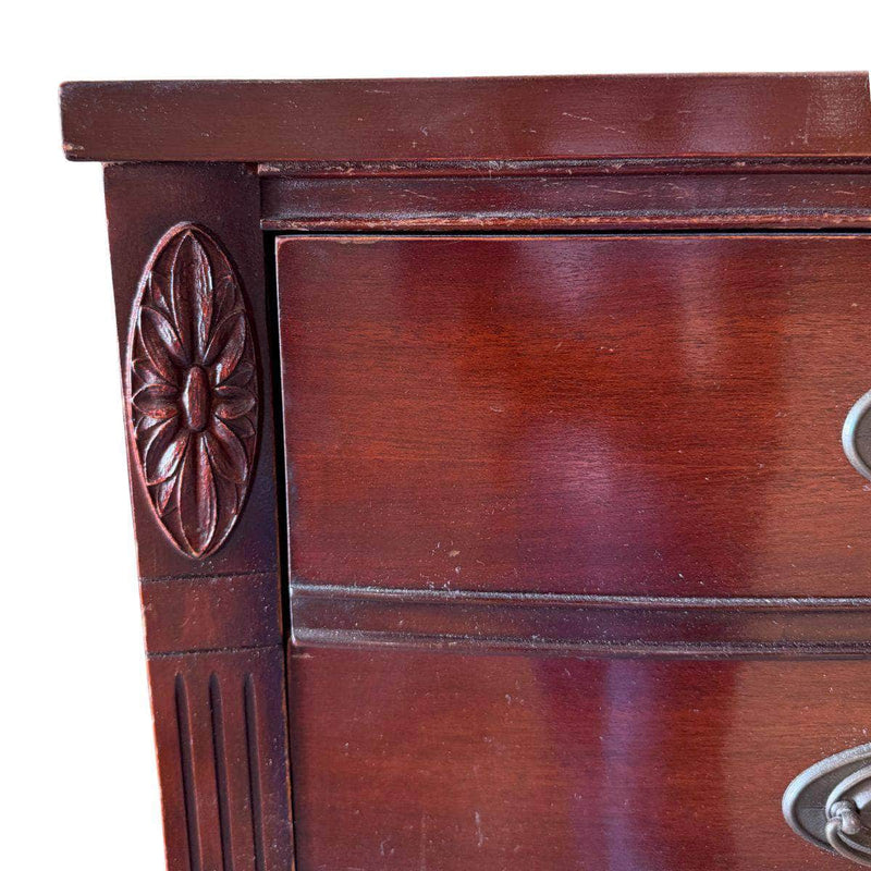 Dressers 5-Drawer Tallboy - Custom Lacquered The Resplendent Crow