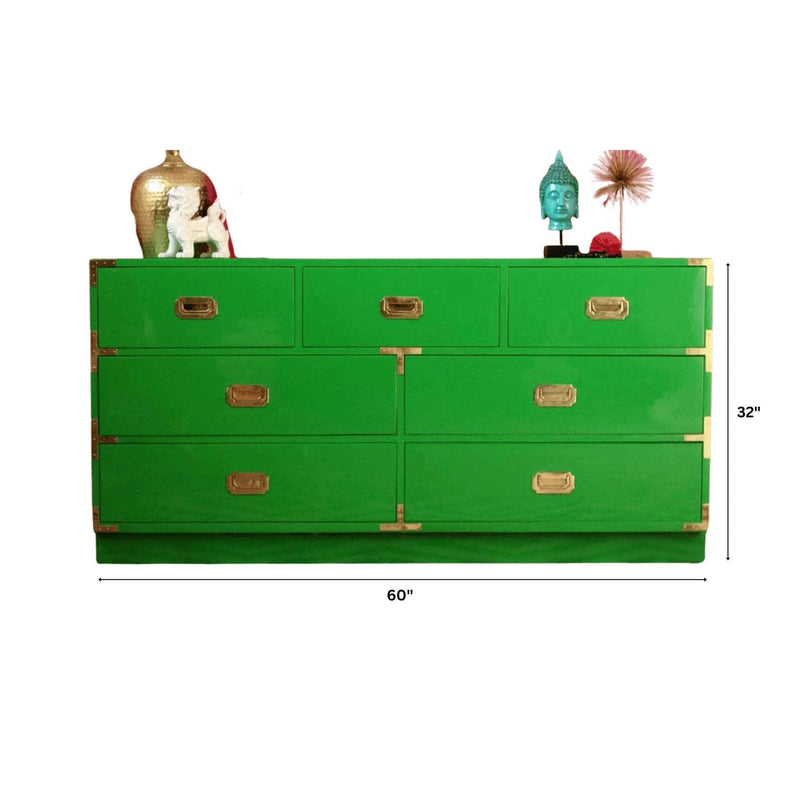 Dressers Campaign Dresser - Lacquered The Resplendent Crow