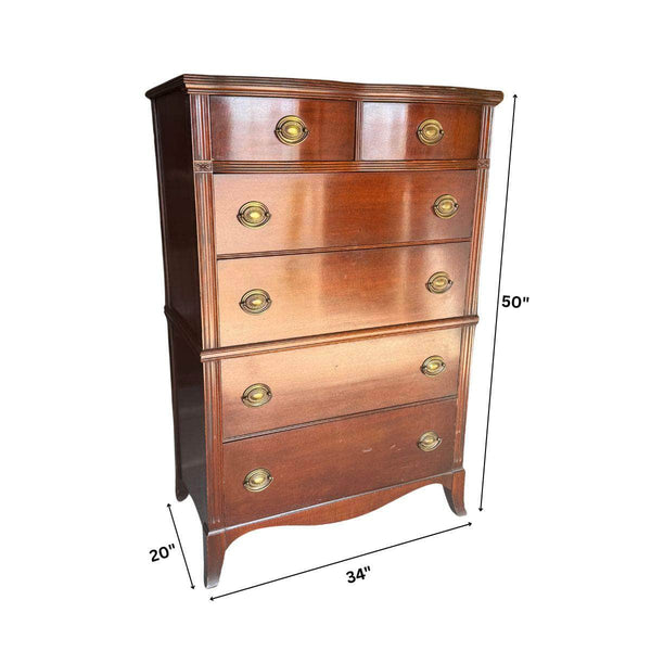 Dressers Classic Tallboy - Custom Lacquered The Resplendent Crow