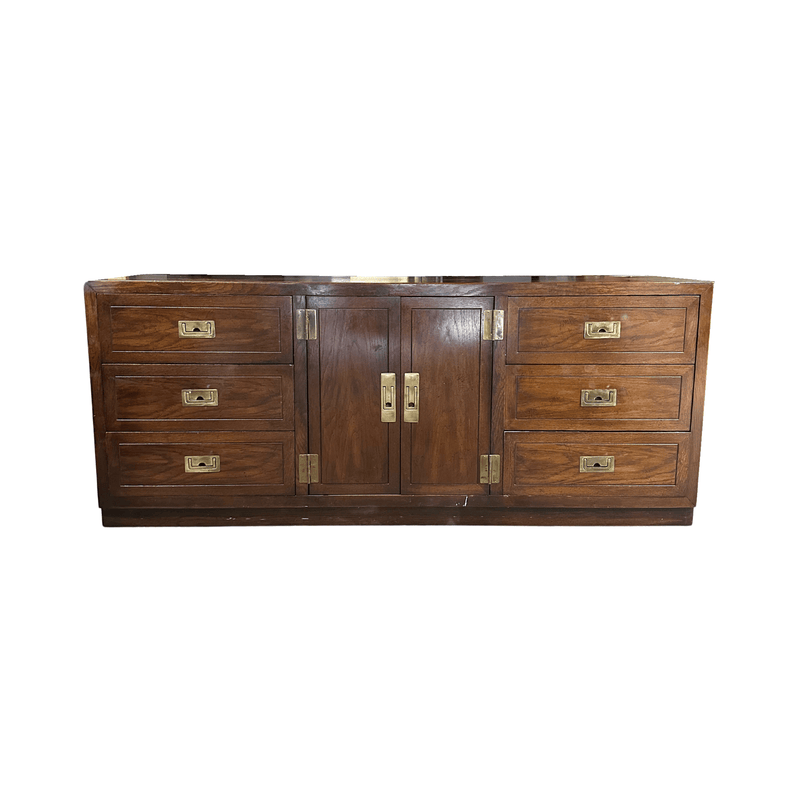 Dressers Dixie Campaign Dresser - Custom Lacquered The Resplendent Crow