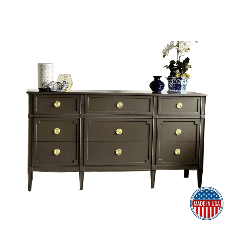 Dressers Emily Traditional Dresser - Custom Lacquered The Resplendent Crow